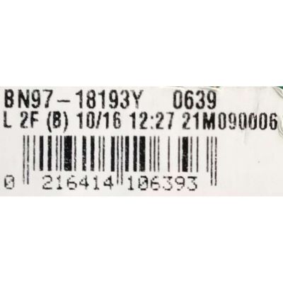 MAIN SAMSUNG PARA TV QLED 4K SMART TV / NUMERO DE PARTE BN94-17004U / BN97-18193Y / BN41-02855B / BN41-02855 / 17004U / PANEL CY-QA075FGHV7H / DISPLAY ST7461D02-M / MODELO QN75Q70AAFXZA CH07 - Imagen 2